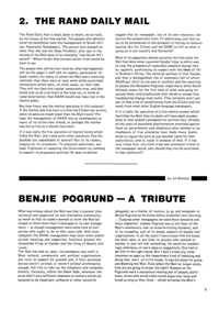 Benjie Pogrund - A Tribute