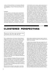 Cloistered Perspectives