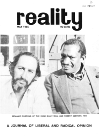 Reality Vol. 17 No. 3 May 1985