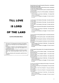 Till Love Is Lord