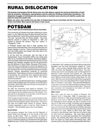 Rural Dislocation: Potsdam