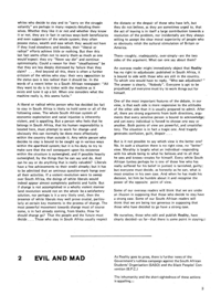 Editorial: Evil and Mad