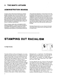 
Editorial: The Bantu Affairs Administration Boards
