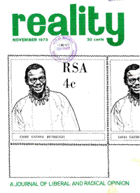 Reality Vol. 5 No. 5 Nov 1973
