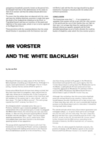 Mr Vorster and the White Backlash