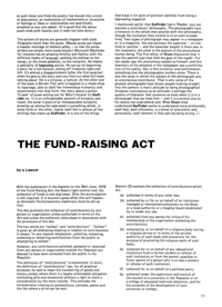 The Fund-Raising Act