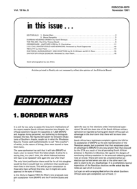 Editorial: Border Wars