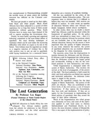 The Lost Generation