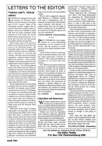Letters to the Editor