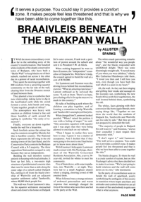 Braaivleis Beneath the Brakpan Wall
