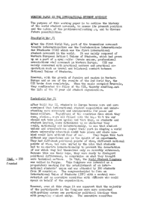
Working paper on the International Student Movement
