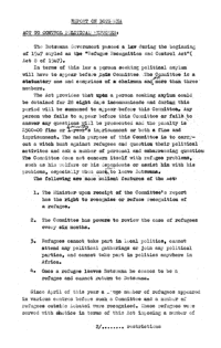 
Report on Botswana: ACT to control political refugees
