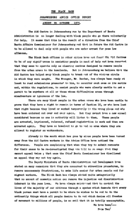 
The Black Sash Johannesburg Advice Office Report 1975
