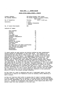 Border Advice Office Annual Report 1976/1977