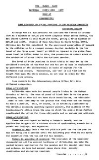 
Some Comments on Social Pensions in the African Community: A Report by the Transvaal Region given at the National Conference 1977
