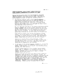 
Report on regional resettlement consultation held at St Peters, Hammanskraal on February 1-2, 1980
