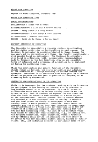 NUSAS Law Directive