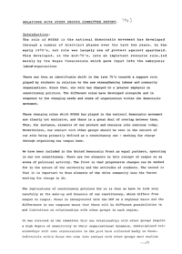 Relations with Other Groups Committee report