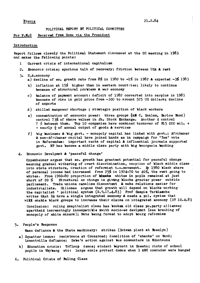 Political Report