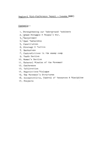 Regional mini-conference report, Lusaka 