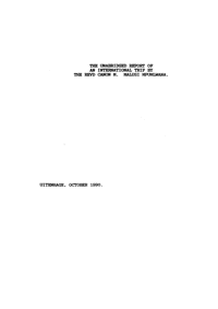 
The unabridged report of an international trip
