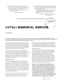 Lutuli Memorial Service