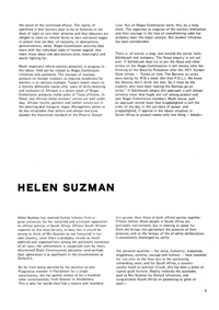 Editorial: Helen Suzman