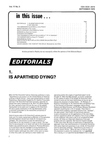 Editorial: Is Apartheid Dying?