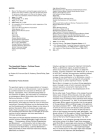 
The Apartheid Regime: Political Power and Racial Domination
