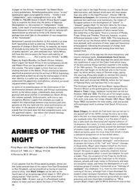 Armies of the Night
