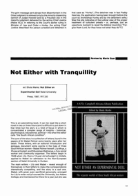 Not Either with Tranquility