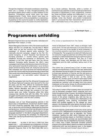 Programmes Unfolding