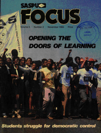 SASPU Focus Volume 3 Number 2 November 1984
