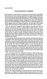 Financial sanctions: a rebuttal