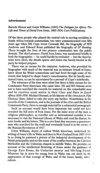 Advertisement: The Delegate for Africa