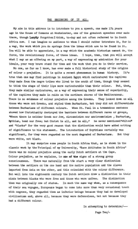 
The Beginning of it all: Paper presented at the Black Sash National Conference 1966
