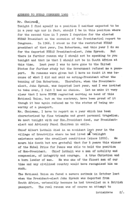 Address to NUSAS Congress 1968 