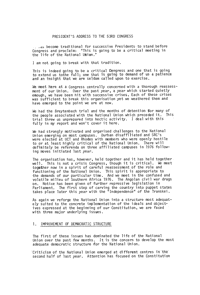 Presidents address to the 53rd Congress [of 