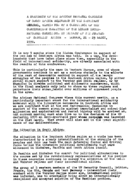 
A statement of the African National Congress of South Africa delivered at a Conference of the Continuation Committee of the Lisbon International Conference in support of the peoples of southern Africa, London, 21-23 March 1978

