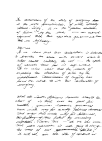 The declaration of the state of emergency 