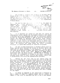 
The Okanangan statement on Southern Africa and programme of action
