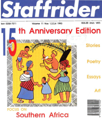 Staffrider Vol.11 No.1, No.2, No.3 and No.4 1993