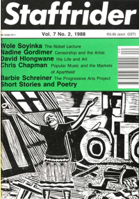 Staffrider Vol.7 No.2 1988