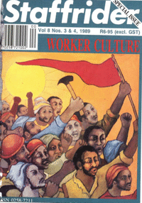 Staffrider Vol.8 No.3 and No.4 1989
