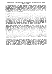 Statement by Fashion Somtsora and six others 