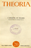 
Theoria: a journal of studies in the Arts, Humanities and Social Sciences No.20 1963
