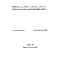 
Commission of Inquiry into the riots at Soweto and other places in South Africa held on 7 February 1977, Volume 99
