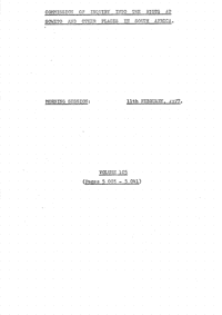 
Commission of Inquiry into the riots at Soweto and other places in South Africa held on 11 February 1977, Volume 105
