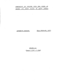 =Commission of Inquiry into the riots at Soweto and other places in South Africa held on 21 February 1977, Volume 111

