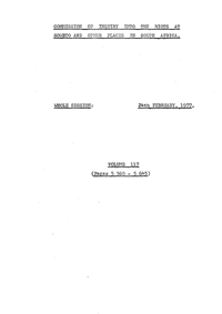 Commission of Inquiry into the riots at Soweto and other places in South Africa held on 24 February 1977, Volume 117
